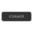 Blue SeaLarge Format Label - "Icemaker" - 8063-0275
