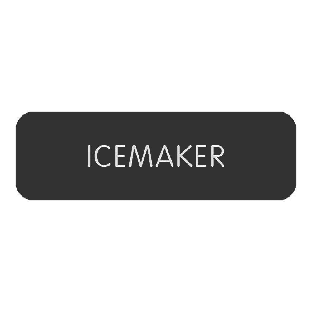 Blue SeaLarge Format Label - "Icemaker" - 8063-0275