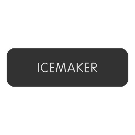 Blue SeaLarge Format Label - "Icemaker" - 8063-0275