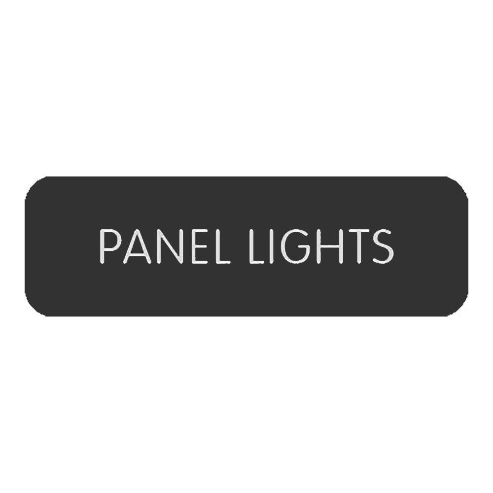 Blue SeaLarge Format Label - "Panel Lights" - 8063-0458