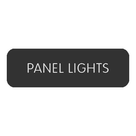 Blue SeaLarge Format Label - "Panel Lights" - 8063-0458