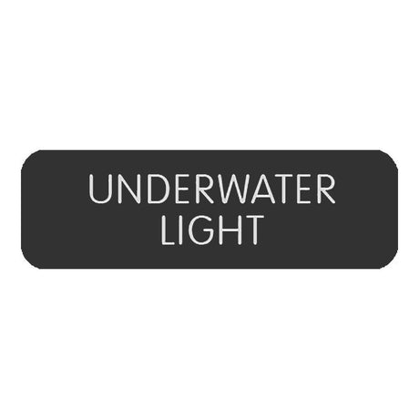 Blue SeaLarge Format Label - "Underwater Light" - 8063-0535