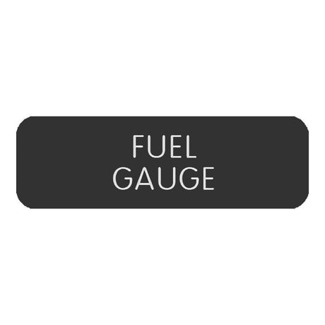 Blue SeaLarge Format Label - "Fuel Gauge" - 8063-0561