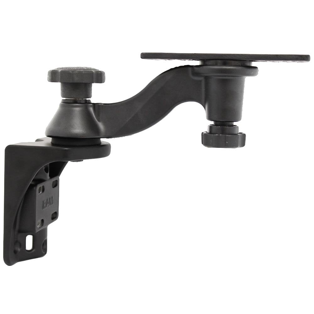 RAM Mount - Single 6" Swing Arm with 6.25" x 2" Rectangle Base and Vertical Mounting Base - RAM-109VU