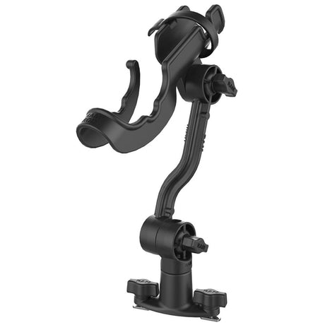 RAM Mount - RAM-ROD Rod Holder with Spline Post, Extension Arm and Track Base - RAP-114-PA-421