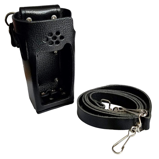 Standard Horizon Leather Case w/Belt Loop  Shoulder Strap - SHC-18