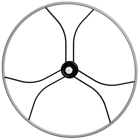 Edson 40" "Double Black Diamond" Wheel w/Comfort Grip - Gray - 642BD-40CG-GRAY