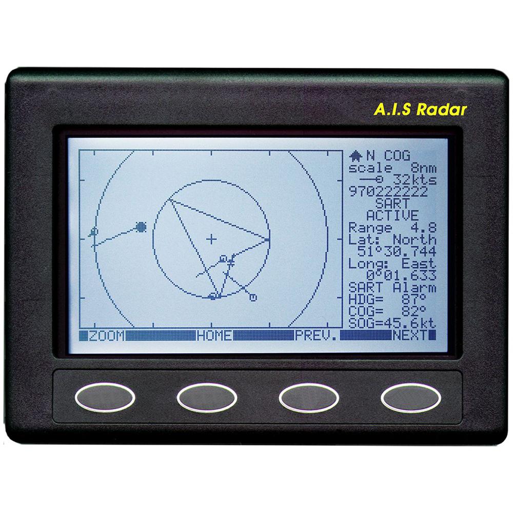 Clipper AIS Plotter/Radar - Requires GPS Input  VHF Antenna - CLIP-AIS