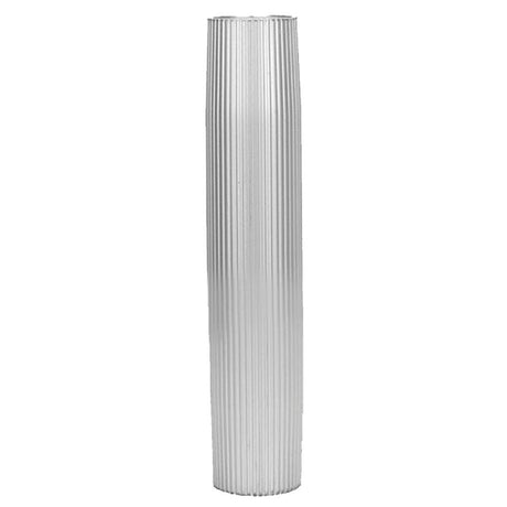 TACO Aluminum Ribbed Table Pedestal - 2-3/8" O.D. - 30-3/4" Length - Z60-7288VEL30.75-2