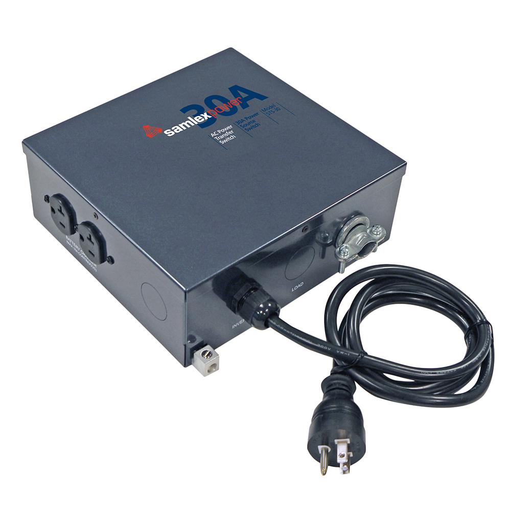 Samlex 30A Transfer Switch w/Inverter Quick Connect - STS-30