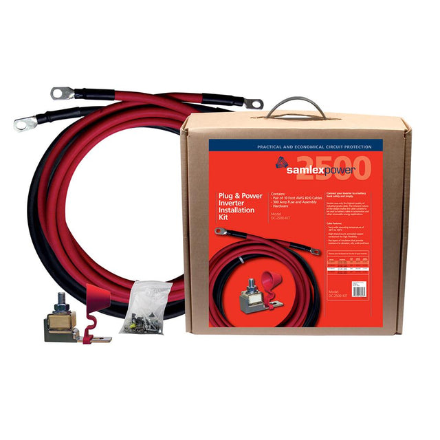 Samlex 300A Inverter Installation Kit f/2500W Inverter - DC-2500-KIT