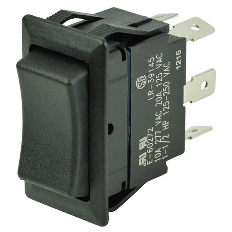 BEP DPDT Rocker Switch - 12V/24V - (ON)/OFF/(ON) - 1001713