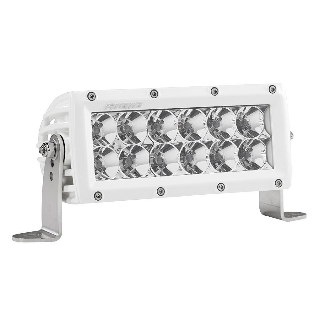 RIGID Industries - E-Series PRO LED Lights - 6" Flood LED - White - 806113