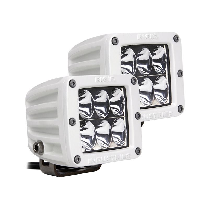 Rigid Industries D-Series PRO Specter-Driving LED - Surface Mount - Pair - White - 702313