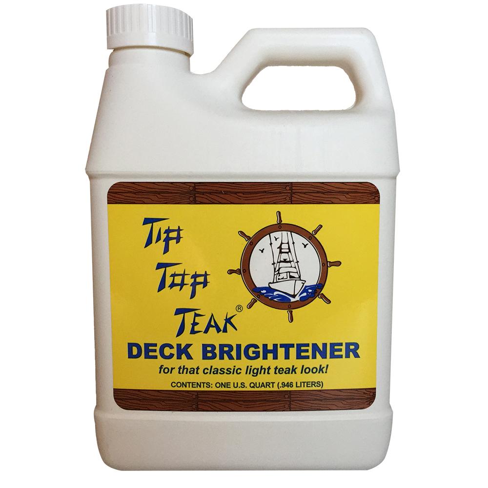 Tip Top Teak Tip Top Teak Deck Brightener - Quart - *Case of 12* - TB 3001CASE