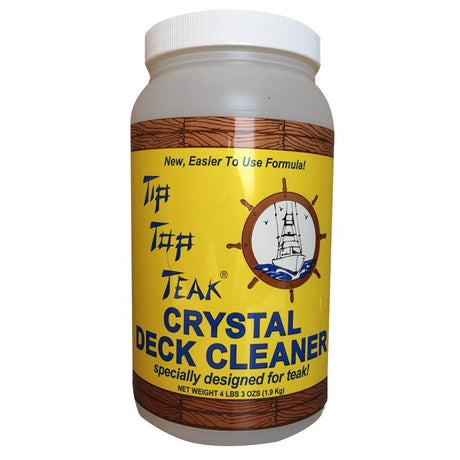 Tip Top Teak Tip Top Teak Crystal Deck Cleaner - Half Gallon (4lbs 3oz) - *Case of 6* - TC 2001CASE