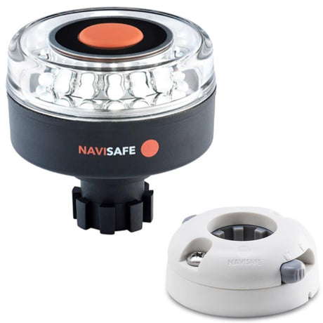 Navisafe Navilight 360 2NM w/Navibolt Base  Horizontal Mount - White - 042KIT5