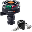 Navisafe Navilight 2NM Tricolor w/Navimount Base  Rail Mount - Black - 340KIT