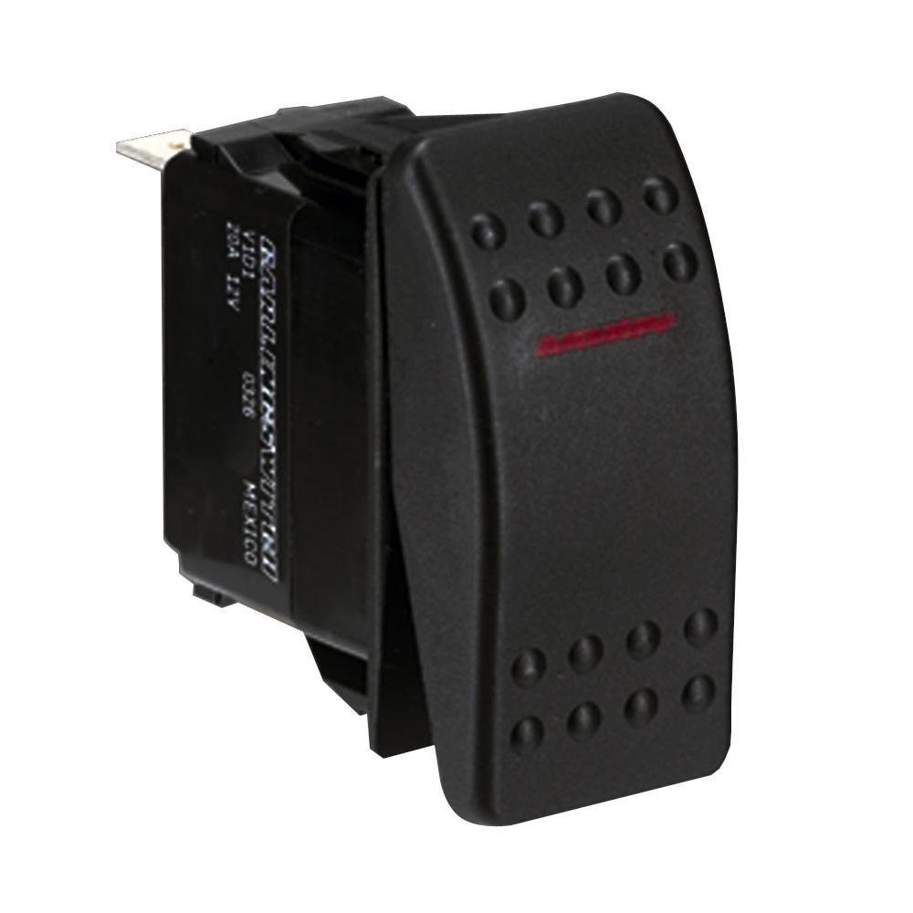 Paneltronics SPST ON/OFF Waterproof Contura Rocker Switch - 001-675