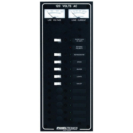 Paneltronics Standard AC 10 Position Breaker Panel & Main w/LED - 9972320B