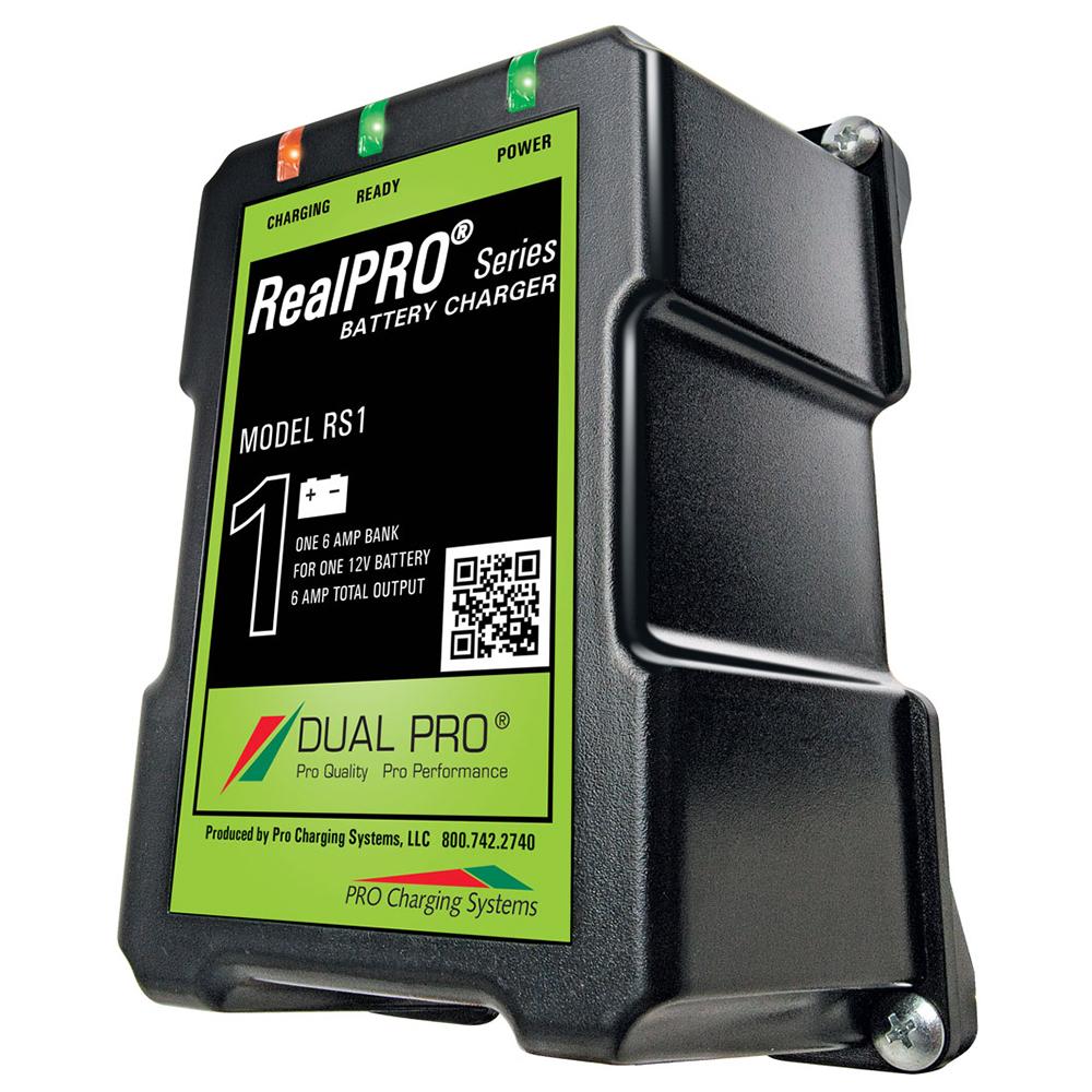 Dual Pro RealPRO Series Battery Charger - 6A - 1-Bank - 12V - RS1