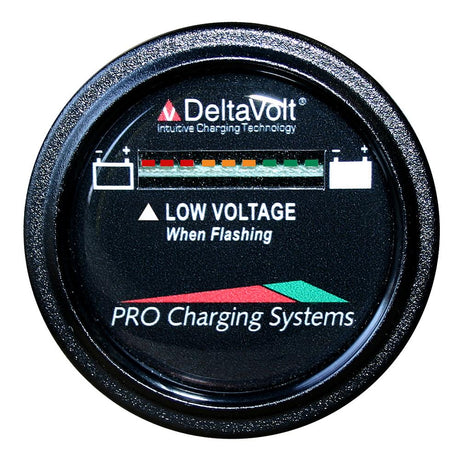 Dual Pro Battery Fuel Gauge - DeltaView Link Compatible - 48V System (4-12V Batteries, 8-6V Batteries, 6-8V Batteries) - BFGWOV48V