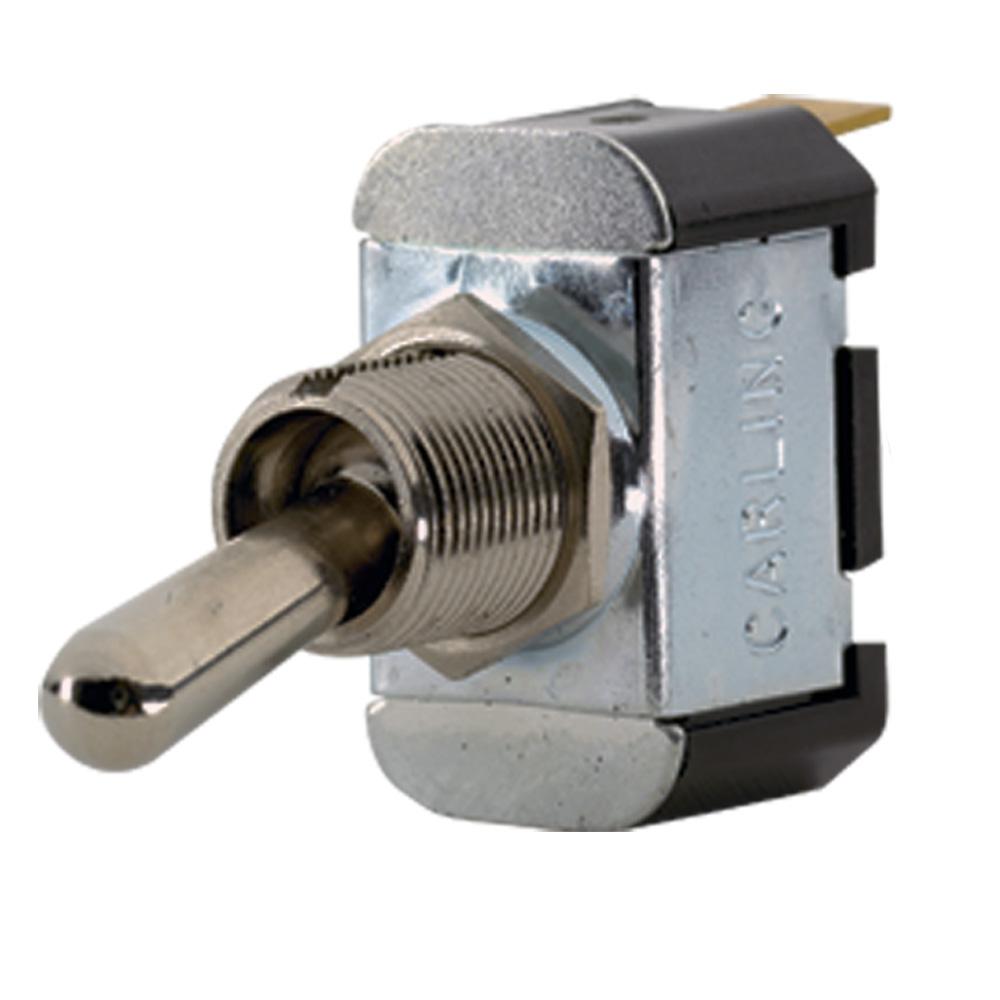 Paneltronics SPST OFF/(ON) Metal Bat Toggle Switch - Momentary Configuration - 001-012