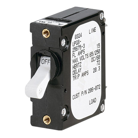 Paneltronics 'A' Frame Magnetic Circuit Breaker - 5 Amps - Single Pole - 206-070S