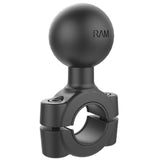 RAM Mount - Torque 3/4" - 1" Diameter Handlebar/Rail Base with C Size 1.5" Ball - RAM-408-75-1U
