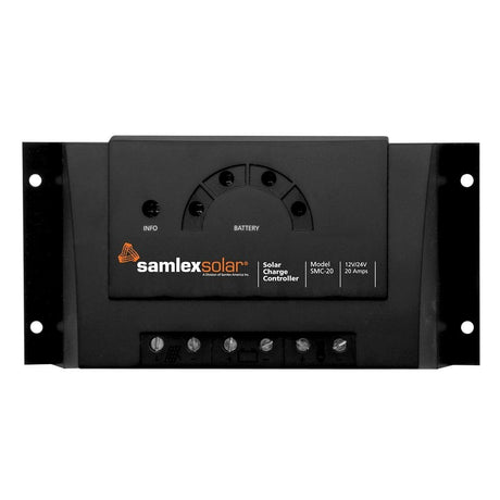 Samlex Charge Controller w/LED Display - 12V/24V - 20A - SMC-20