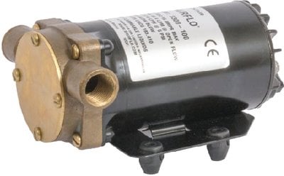 SHURFLO Standard Flow Marine Ballast Pump - 12 GPM  12 VDC - Bronze Housing - 3300-101