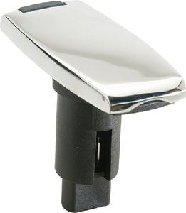 Attwood LightArmor Plug-In Base - 3 Pin - Stainless Steel - Rectangle - 910V3SS-7