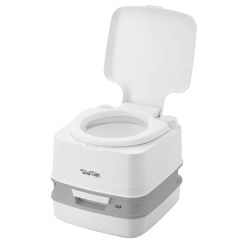 Thetford - Porta Potti - 135 Marine Toilet with Hold Down Kit - 92861