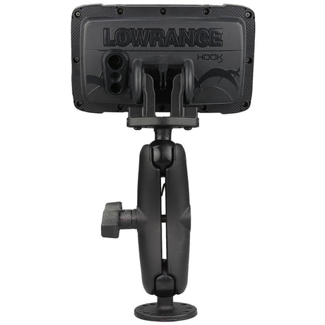 RAM Mount - C Size 1.5" Fishfinder Mount for the Lowrance Hook2 Series - RAM-101-LO12