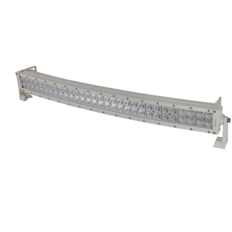 HEISE - Curved Dual Row Marine LED Light Bar - 30" - HE-MDRC30