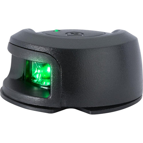 Attwood LightArmor Deck Mount Navigation Light - Black Composite - Starboard (green) - 2NM - NV2012PBG-7