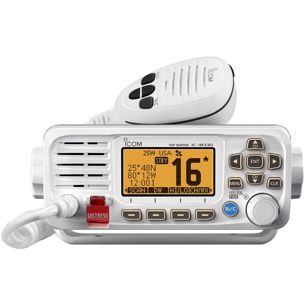 Icom M330 Compact VHF Radio w/GPS - White - M330 41