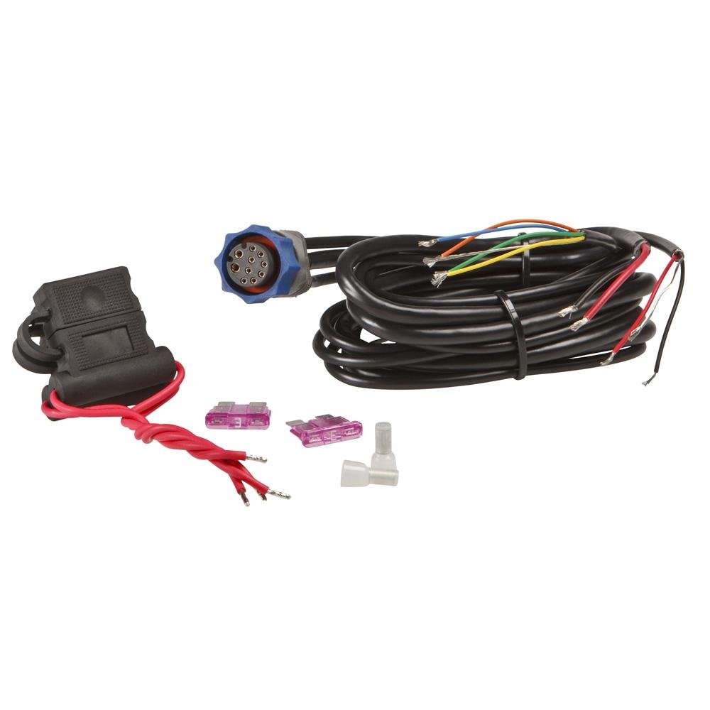 Lowrance - Power Cable w/NMEA - 127-08