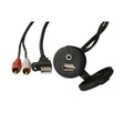 FUSION MS-CBUUSB3.5 Panel Mount USB  3.5mm Headphone Jack - 010-12381-00