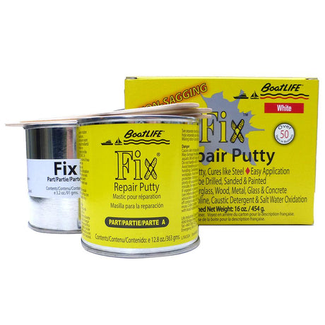 BoatLIFE Fix Repair Putty - 16oz - White - 1196