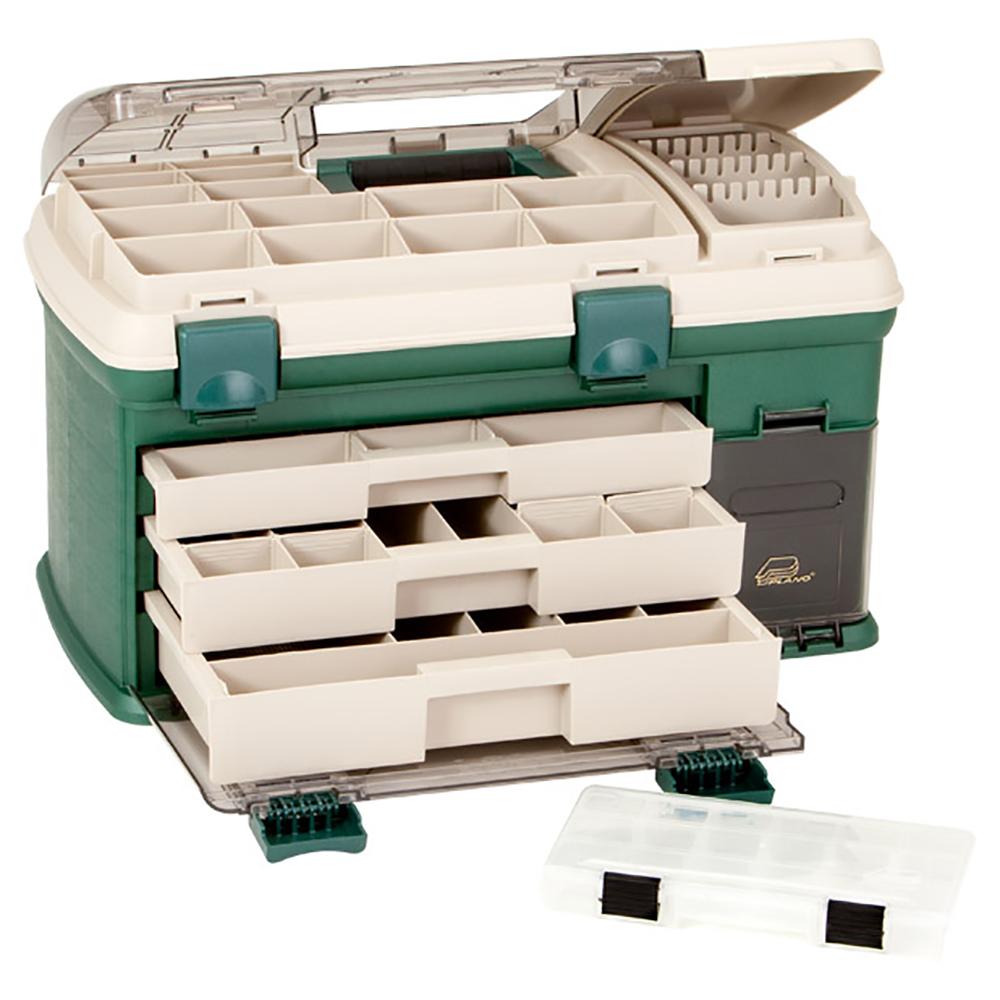 Plano 3-Drawer Tackle Box XL - Green/Beige - 737002