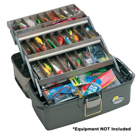 Plano Guide Series Tray Tackle Box - Graphite/Sandstone - 613403