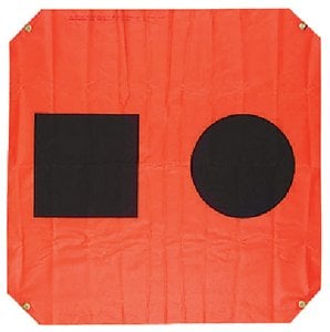 Orion Orange Distress Flag - 925