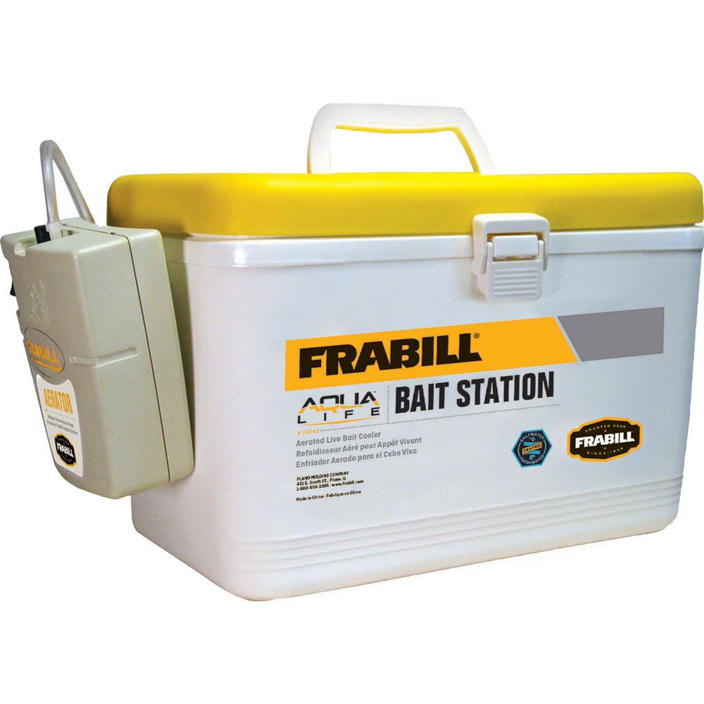 Frabill Bait Box w/Aerator - 8 Quart - 14042