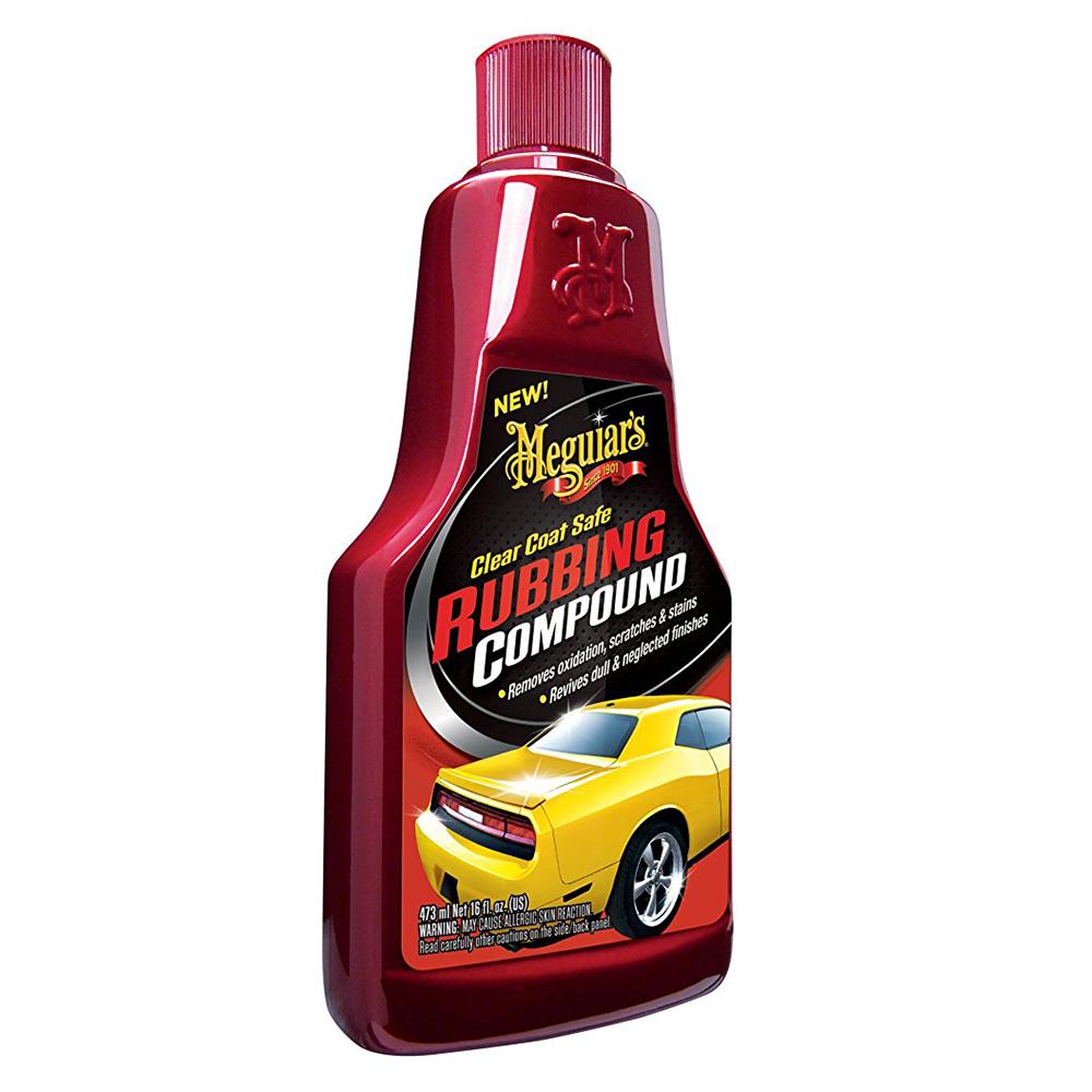 Meguiar's Clear Coat Safe Rubbing Compound - 16oz - G18016