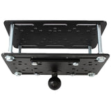 RAM Mount - Forklift Overhead Guard Plate with C Size 1.5" Ball - RAM-335-246