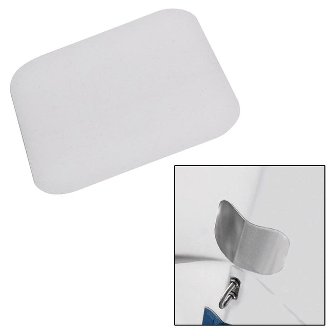 Megaware ScuffBuster Standard - 5.75" x 4.5" - Solid Bowguard - 22G - Stainless Steel - 02637