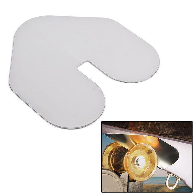 Megaware ScuffBuster XL w/Notch - 9" x 8.75" - Notched - 22G - Stainless Steel - 80638