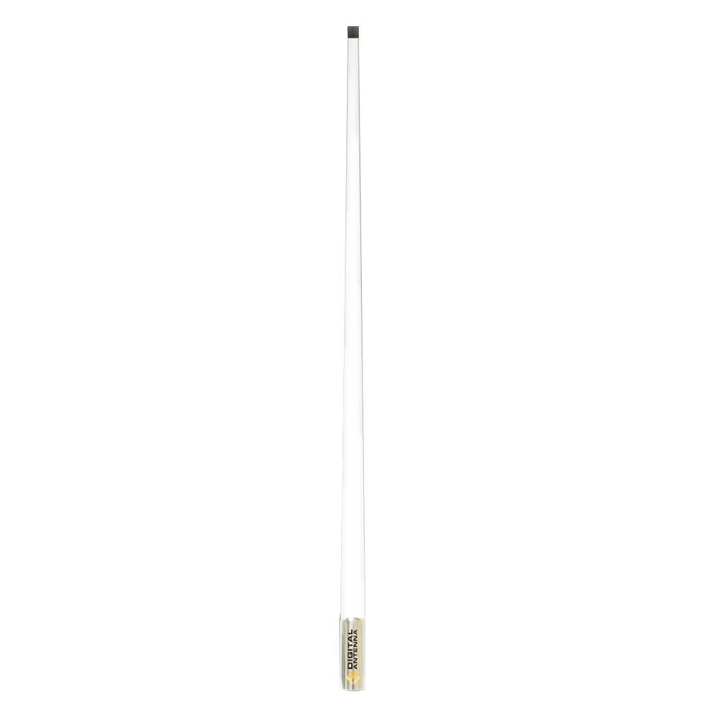 Digital Antenna - 8' AM/FM Stereo Antenna - White - 538-AW-S