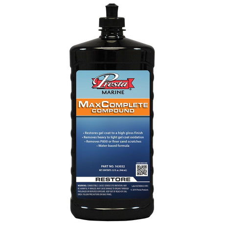 Presta MaxComplete Compound - 32oz - 163032